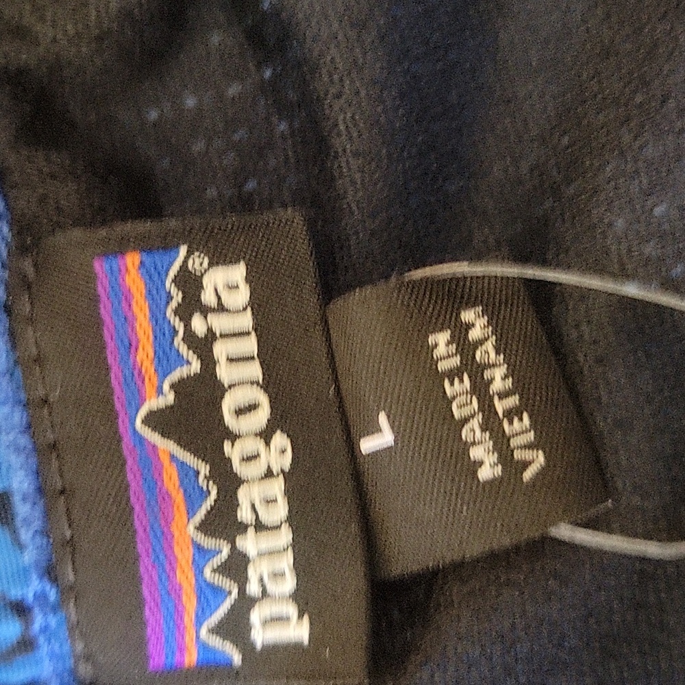 NWOT Patagonia Baggies Shorts Boys Blue Lined  Drawstring Waistline - Picture 8 of 11